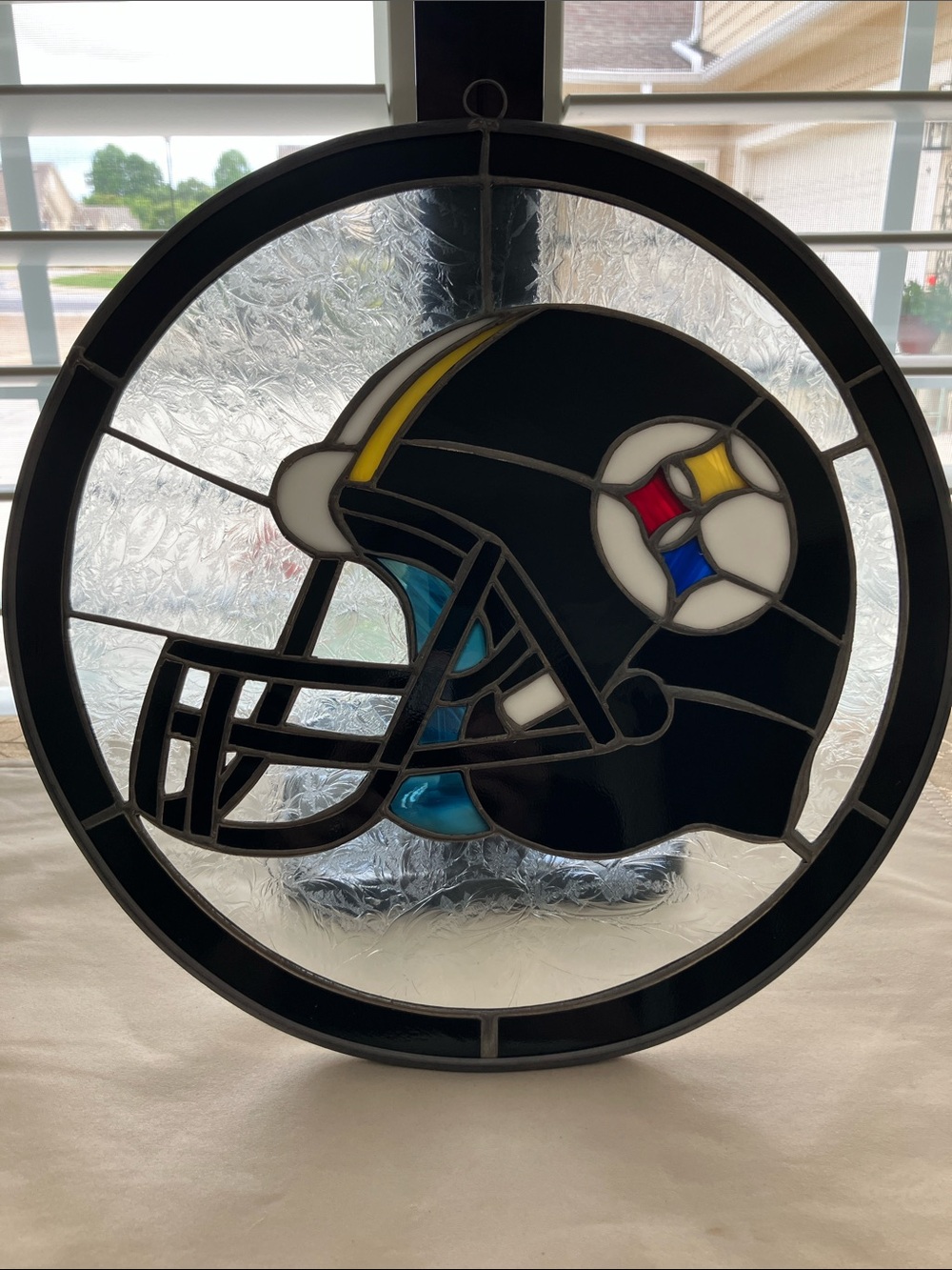 Steeler Helmet Wall/Window Decor